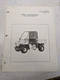 KAWASAKI UTILITY VEHICLE ASSEMBLY PREPARATION MANUAL KAF450-B1 MULE 1000 1990