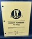 USED I&T SHOP SERVICE REPAIR MANUAL TRACTOR MASSEY-FERGUSON MF25 MF130 MF-25