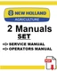 New Holland T2330 Tractors Service Repair Operators Shop Manual T 2330 PDF USB