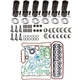 H06C-TI H06CT Engine Overhaul Rebuild Kit STD fits for Hino Engine