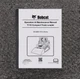 Bobcat T110 Skid Steer Track Loader Owner Operator User Manual SN AE0H11001 & Up