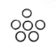 (SET OF 2) 1831041 Clark Forklift Tilt Cyl Seal Kit Y685