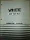 White 2-70 Field Boss Tractor Operation & Troubleshooting Manual Book Original