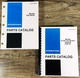 International TD-25C Crawler Tractor Dozer Parts Catalog Manual Set Assembly IH