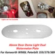 Truck Above Door Dual Watermelon Plate For Peterbilt 359/379/389 Kenworth W900L