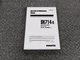 Komatsu SK714-5 Skid Steer Loader Operator & Maintenance Manual SN 37AF00004-Up