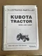 Kubota Tractor Model L245 L245DT Illustrated Part List +