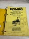 Bomag BW 100 AD-3 & BW 120 AD-3 Tandem Vibratory Roller Parts Catalog Manual