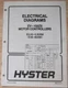 HYSTER E45XM E50XM E55XM E60XM E65XM FORKLIFT CONTROLLERS ELECTRICAL SCHEMATICS