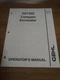 Gehl GE1202 Excavator Operators Manual 2001