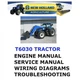 NEW HOLLAND T6030 TRACTOR MANUAL WORKSHOP REPAIR SERVICE ENGINE PDF