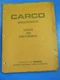 CARCO 60-PS PSM PSC 14-C FIAT WINCH SERVICE MANUAL & PARTS OEM 1980