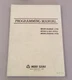 MORI SEIKI PROGRAMMING MANUAL MORI-FANUC 0 TA MFNC-L3 (F-10TA) MORI-FANUC 11TA