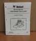 Bobcat T180 Track Loader Service Manual Shop Repair Book 4 Part # 6987051