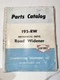 Blaw-Knox RW-195 Mechanical Drive Road Widener Operator's  Manual