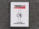Terex Telehandler TX51-19MD Operator Owner Maintenance Manual