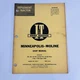 Minneapolis-Modine I &T Shop Manual Series Tractor Series 335 445 Jet Star U302