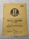 I&T TRACTOR SHOP SERVICE REPAIR MANUAL MASSEY FERGUSON MF135 MF150 MF165 MF-27