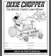 Dixie Chopper Mower XW XF-60 Parts Manual 40 PAGES 2002 #'S 2037200
