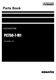 Komatsu PC750-7-M1 Excavator Parts Catalog Manual SN 20001-UP