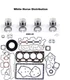 Engine Overhaul Kit STD fits New Holland L213 Skid Steer /Perkins 404C-22 Engine