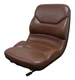 Case Backhoe Loader Seat Brown for 680CK, 680E, 680G, 680H, 680K, 680L