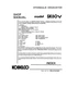 KOBELCO SK60V HYDRAULIC EXCAVATOR SERVICE MANUAL COMB BINDED
