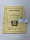 Parts Book for Oliver Super "99" HC & Diesel Tractors