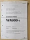 Komatsu Model WA600-1, Shop Manual, SN 10001-up, SEBM04260110,  1991
