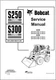 2006 Bobcat S250 Turbo S300 Turbo High Flow Service Manual Part 6901926 3-06 USB
