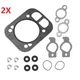 2X Head Gasket For Kohler CH730 CH740 CH750 CV730 ECV740 ECV749 Motor 2484104S