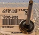 Genuine OEM Kawasaki VALVE-EXHAUST 12005-2093, FD620D,FD661D , KAWASAKI MULE
