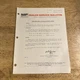 1978 Massey Ferguson MF58 & 68 Rotary Cutters Dealer Service Bulletin