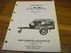 Worthington 125' Blue Brute Portable Compressor Parts Catalog Manual 6016-P1