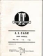 Case 500, 600 & 900B Tractors I & T Shop Service Manual
