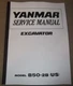 YANMAR B50-2B EXCAVATOR SERVICE SHOP REPAIR WORKSHOP MANUAL BOOK