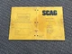 G159 SCAG COMMERCIAL MOWER TECH. MANUAL ST 12B 13KA 17KA 18KH TRACTOR 01001