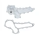 1A021-73035 73030 16412-73030 Water Pump Compatible For Kubota L2050 L2350 L2550