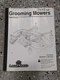 LAND PRIDE OPERATOR'S / OWNERS MANUAL - GROOMING MOWERS - FDR16 SERIES