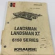 Genuine 1998 Krause Landsman XT 6150 Series Owners Manual