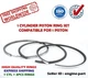 Piston Rings Set 83mm STD for Kubota V2003  D1503 IDI 1E01321050 1E013-21050 
