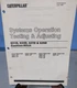 CAT Caterpillar 631D 633D 637D 639D Tractor Hitch Test Service Repair Manual 