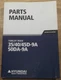 HYUNDAI 22D-9A 25D-9A 30D-9A 33D-9A 35DA-9A FORKLIFT PARTS MANUAL BOOK CATALOG