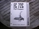 Gehl FC72C Flail Chopper Service Repair Parts Catalog Book Manual List