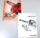 Set Homelite Xl2 Chainsaw Owners Operators Parts Manual Maintenance Catalog List