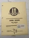 IT TRACTOR SHOP SERVICE REPAIR MANUAL JOHN DEERE JD SERIES 2840 JD-42 I&T