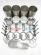 Overhaul Rebuild Kit Fits For Mitsubishi S4E2 Engine BD2G-2B5 Crawler Tractor