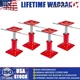 4Pack Floor House Jacks For Leveling Crawlspace Screw Pole Jack 7"-11" Universal