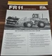 FiatAllis Fiat Allis FR11 Scrapyard Special Wheel Loader Specification Brochure