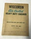 Wisconsin Engine Instruction & Parts Manual Book Issue MM-253-A Models ABN AKN 